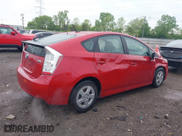 2011 Toyota Prius I with VIN JTDKN3DU8B1355777, listed as a IAAI auction lot 42198808 with 192,769 mi miles and . Bid and sale history available at DreamBid. Image 4.