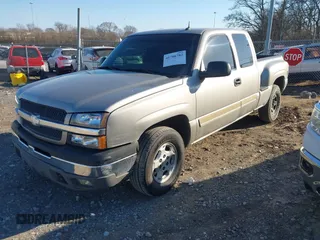 2003 Chevrolet Silverado 1500 with VIN 2GCEK19T531118735, listed as a IAAI auction lot 41706782 with 166,047 mi miles. Bid and sale history available at carsss.com. Image 2.