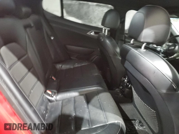 2018 Kia Stinger GT2 with VIN KNAE55LC6J6028469, listed as a Copart auction lot 42909065 with 97,136 mi miles and Salvage Title. Bid and sale history available at DreamBid. Image 10.