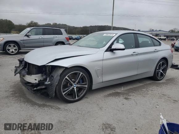 2018 BMW 4 Series 440i with VIN WBA4J5C58JBF07639, listed as a Copart auction lot 78922914 with 90,888 mi miles and Salvage Title. Bid and sale history available at DreamBid. Image 1.