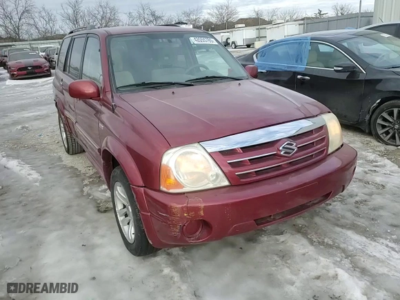 2004 Suzuki XL-7 LX with VIN JS3TX92V744103907, listed as a Copart auction lot 42055785 with 194,672 mi miles and Salvage Title. Bid and sale history available at carsss.com. Image 10.