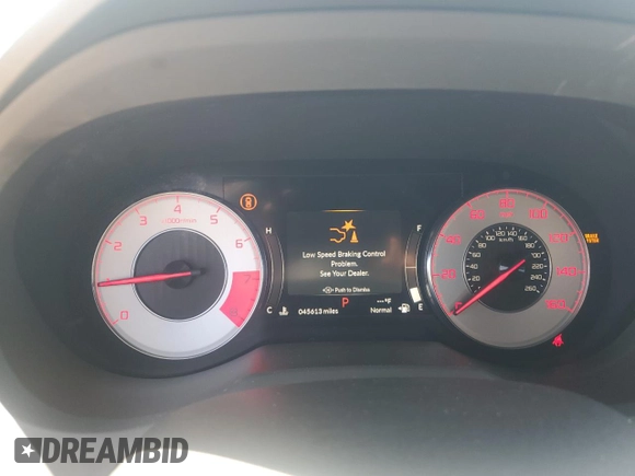 2023 Acura RDX w/A-Spec Package with VIN 5J8TC2H63PL000643, listed as a Copart auction lot 55419785 with 45,613 mi miles and Salvage Title. Bid and sale history available at carsss.com. Image 9.