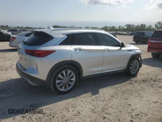 2019 Infiniti QX50 LUXE with VIN 3PCAJ5M16KF148482, listed as a Copart auction lot 53559165 with 69,307 mi miles and Salvage Title. Bid and sale history available at carsss.com. Image 3.