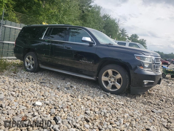 2015 Chevrolet Suburban LTZ with VIN 1GNSKKKC8FR199218, listed as a Copart auction lot 64147184 with 181,676 mi miles and Salvage Title. Bid and sale history available at DreamBid. Image 4.