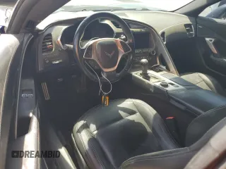 2014 Chevrolet Corvette 3LT with VIN 1G1YE2D72E5100689, listed as a Copart auction lot 50596915 with 83,073 mi miles and Salvage title. Bid and sale history available at DreamBid. Image 8.