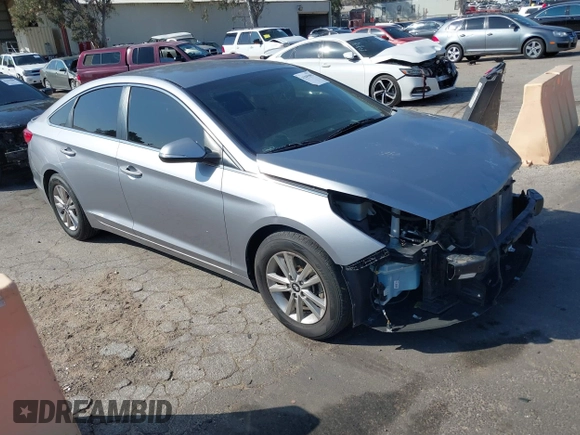 2016 Hyundai Sonata Eco z VIN 5NPE24AA9GH427494, wystawiony jako IAAI lot #41845085 z przebiegiem 79 909 mil mil oraz . Historia ofert i sprzedaży dostępna na DreamBid. Obrazek 1.