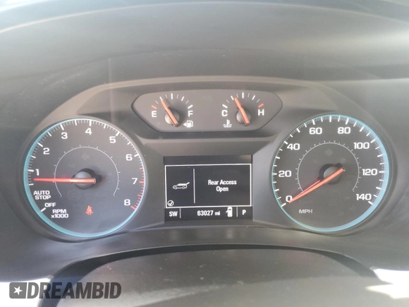 2020 Chevrolet Traverse LS with VIN 1GNERFKW8LJ298724, listed as a Copart auction lot 50510065 with 63,027 mi miles and Salvage Title. Bid and sale history available at carsss.com. Image 9.