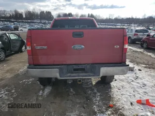 2007 Ford F-150 XLT with VIN 1FTPX145X7FB66846, listed as a Copart auction lot 41988985 with 158,801 mi miles and Salvage Title. Bid and sale history available at carsss.com. Image 6.