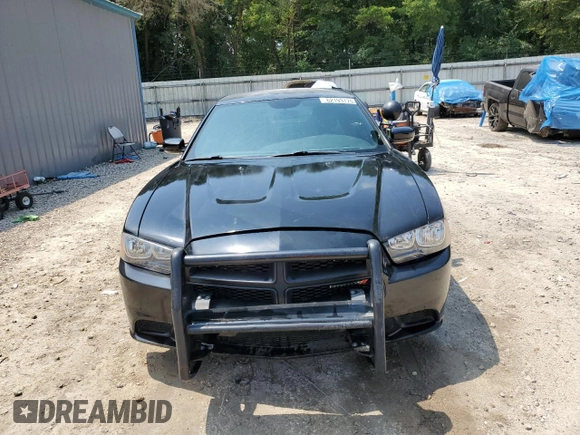 2013 Dodge Charger Police with VIN 2C3CDXAT6DH586213, listed as a Copart auction lot 62193175 with 197,497 mi miles and Clean title. Bid and sale history available at DreamBid. Image 5.