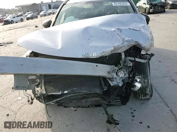 2012 Jeep Compass Sport with VIN 1C4NJCBB5CD503698, listed as a Copart auction lot 83105324 with 0 mi miles and Salvage Title. Bid and sale history available at carsss.com. Image 11.