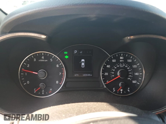 2018 Kia Forte LX with VIN 3KPFL4A79JE214417, listed as a Copart auction lot 75456713 with 163,048 mi miles and Non Repairable. Bid and sale history available at carsss.com. Image 9.
