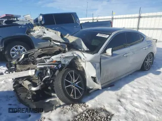 2022 Genesis G70 2.0T with VIN KMTG34TA9NU098058, listed as a Copart auction lot 88098465 with 0 mi miles and Salvage Title. Bid and sale history available at carsss.com. Image 1.