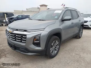 2025 Chevrolet Equinox FWD LT with VIN 3GNAXHEG4SL209744, listed as a IAAI auction lot 41945714 with 9,786 mi miles. Bid and sale history available at carsss.com. Image 2.