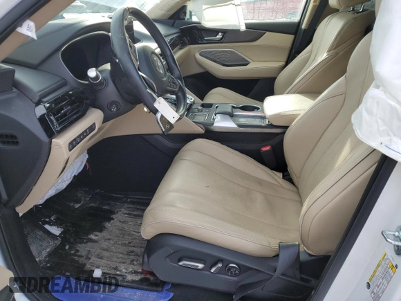 2023 Acura MDX Advance с VIN 5J8YE1H89PL802254, выставлен на аукционе Copart как лот 45778015 с пробегом 46 739 миль миль и Списание • Salvage title. История ставок и продаж доступна на DreamBid. Изображение 7.
