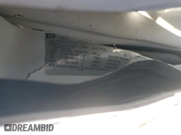 2011 Chevrolet Express Cargo Van with VIN 1GCZGUCG1B1111849, listed as a Copart auction lot 78073424 with Not Provided miles and Salvage Title. Bid and sale history available at carsss.com. Image 13.