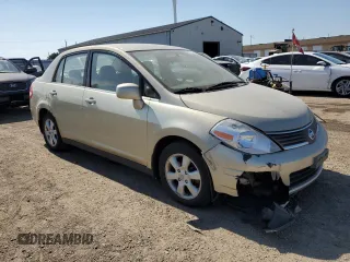 2007 Nissan Versa SL with VIN 3N1BC11E17L438140, listed as a Copart auction lot 59628215 with 167,343 mi miles and Salvage title. Bid and sale history available at DreamBid. Image 4.