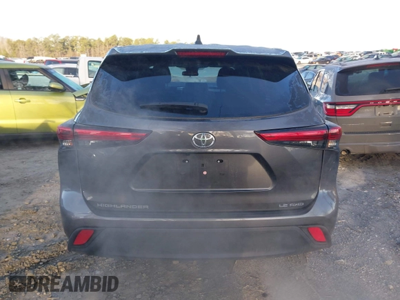 2023 Toyota Highlander L z VIN 5TDKDRBH2PS039426, wystawiony jako IAAI lot #41572761 z przebiegiem 28 220 mil mil oraz . Historia ofert i sprzedaży dostępna na DreamBid. Obrazek 16.