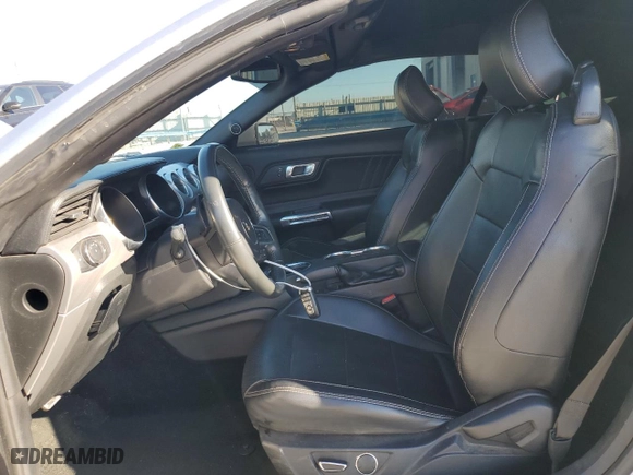 2018 Ford Mustang GT Premium with VIN 1FATP8FFXJ5109711, listed as a Copart auction lot 45435424 with 97867 miles and Salvage Title. Bid and sale history available at carsss.com. Image 7.