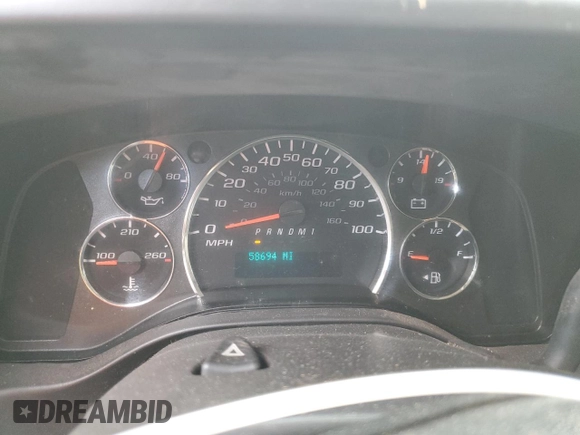 2017 Chevrolet Express Cargo with VIN 1GCWGAFFXH1186627, listed as a Copart auction lot 58189355 with 58,694 mi miles and Clean title. Bid and sale history available at DreamBid. Image 9.