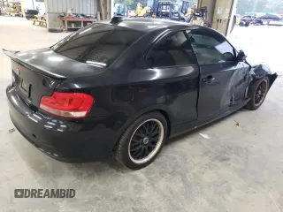 2012 BMW 1 Series 128i with VIN WBAUP7C59CVP22603, listed as a Copart auction lot 70217864 with Not Provided miles and Salvage Title. Bid and sale history available at carsss.com. Image 3.