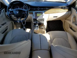 2015 Maserati Quattroporte S Q4 with VIN ZAM56RRA4F1159395, listed as a Copart auction lot 38770634 with 56,991 mi miles. Bid and sale history available at carsss.com. Image 8.