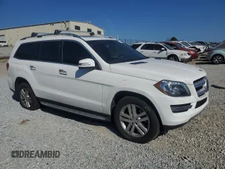 2016 Mercedes-Benz GL with VIN 4JGDF6EEXGA696311, listed as a Copart auction lot 77358304 with 113,398 mi miles and Salvage Title. Bid and sale history available at carsss.com. Image 4.