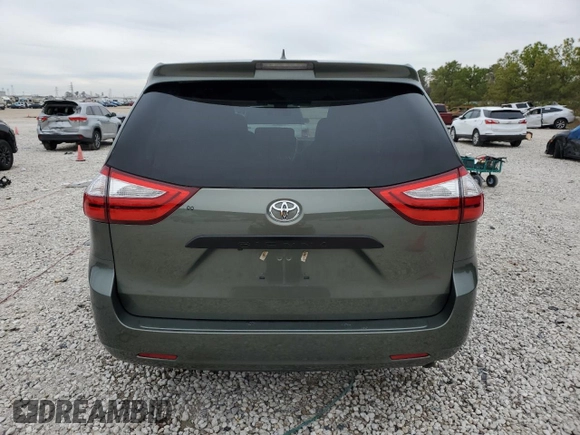 2019 Toyota Sienna L with VIN 5TDZZ3DC2KS993259, listed as a Copart auction lot 87391084 with 202,932 mi miles and Salvage Title. Bid and sale history available at carsss.com. Image 6.