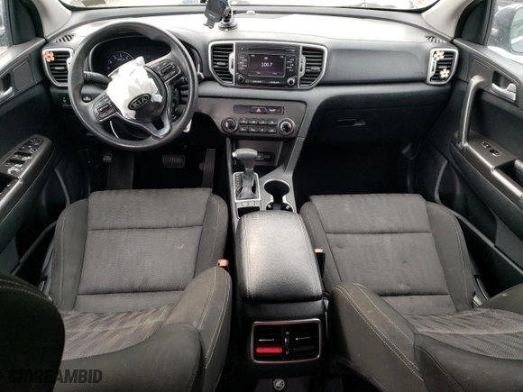 2017 Kia Sportage LX with VIN KNDPM3AC1H7117635, listed as a Copart auction lot 88633825 with 120,793 mi miles and Salvage Title. Bid and sale history available at carsss.com. Image 8.