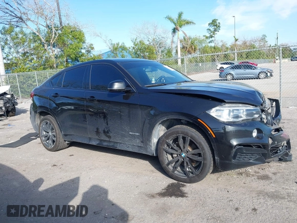 2018 BMW X6 sDrive35i with VIN 5UXKU0C5XJ0G80724, listed as a IAAI auction lot 41274338 with 122,696 mi miles. Bid and sale history available at carsss.com. Image 13.