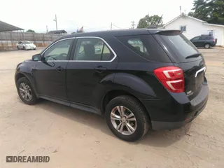 2017 Chevrolet Equinox LS with VIN 2GNALBEK4H1520811, listed as a IAAI auction lot 42103092 with 126,735 mi miles. Bid and sale history available at carsss.com. Image 3.