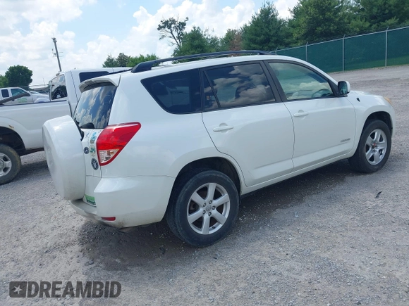 2008 Toyota RAV4 Limited with VIN JTMZD31V585106403, listed as a IAAI auction lot 42575668 with 262,835 mi miles and . Bid and sale history available at DreamBid. Image 4.