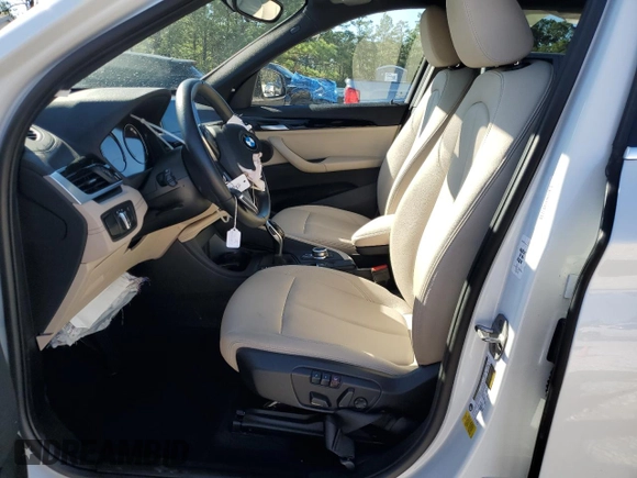 2022 BMW X1 sDrive28i with VIN WBXJG7C07N5V29446, listed as a Copart auction lot 81912684 with 46,234 mi miles and Salvage Title. Bid and sale history available at carsss.com. Image 7.