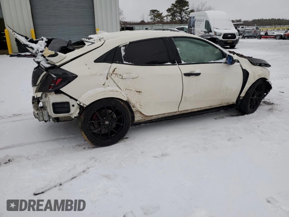 2018 Honda Civic Type R Touring z VIN SHHFK8G71JU201526, wystawiony jako Copart lot #43664585 z przebiegiem Nie podano mil oraz Szkoda całkowita • Salvage title. Historia ofert i sprzedaży dostępna na DreamBid. Obrazek 3.