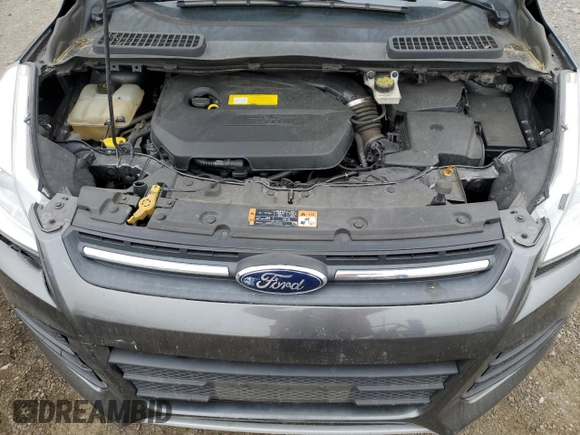 2016 Ford Escape SE with VIN 1FMCU9GX1GUA02833, listed as a Copart auction lot 53895025 with 151,362 mi miles and Salvage Title. Bid and sale history available at carsss.com. Image 12.