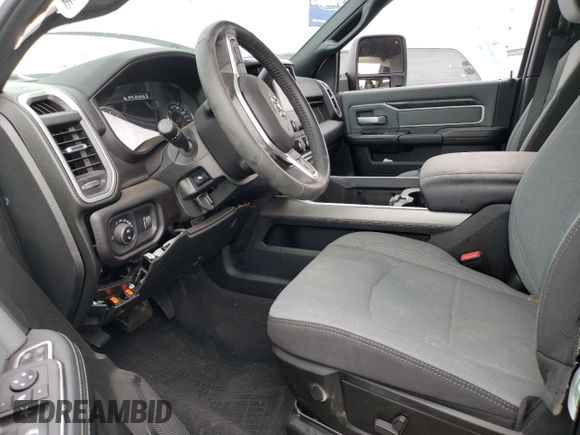 2023 Ram 2500 Big Horn with VIN 3C6UR5DL7PG518595, listed as a Copart auction lot 79554083 with 13,102 mi miles and Salvage title. Bid and sale history available at DreamBid. Image 7.