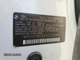 2010 BMW 7 Series 750Li с VIN WBAKB8C59ACY63997, выставлен на аукционе Copart как лот 64515095 с пробегом 162 160 миль миль и Чистый • Clean title. История ставок и продаж доступна на DreamBid. Изображение 12.
