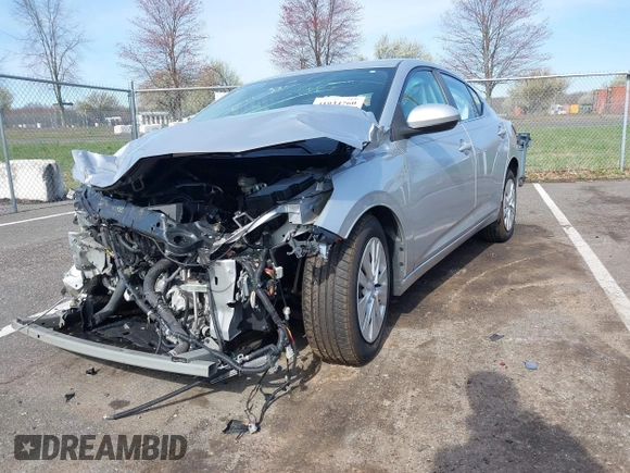 2020 Nissan Sentra S with VIN 3N1AB8BV6LY252922, listed as a IAAI auction lot 41934760 with 56,866 mi miles. Bid and sale history available at carsss.com. Image 2.