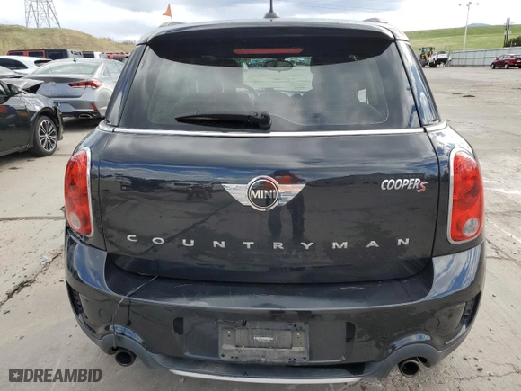 2016 MINI Cooper Countryman S with VIN WMWZC5C50GWU03080, listed as a Copart auction lot 52864144 with 70,949 mi miles and Salvage Title. Bid and sale history available at carsss.com. Image 6.