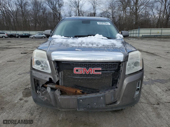 2012 GMC Terrain SLT-1 with VIN 2GKFLVEK1C6239906, listed as a Copart auction lot 44587645 with 225,599 mi miles and Salvage Title. Bid and sale history available at carsss.com. Image 5.
