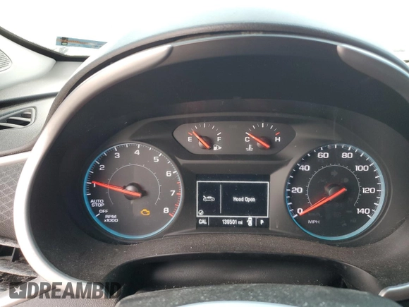 2020 Chevrolet Malibu RS with VIN 1G1ZG5ST8LF098017, listed as a Copart auction lot 52948205 with 139,501 mi miles and Salvage Title. Bid and sale history available at DreamBid. Image 9.