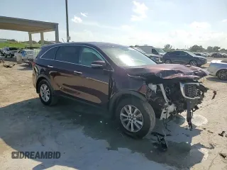 2020 Kia Sorento LX with VIN 5XYPG4A3XLG701329, listed as a Copart auction lot 50432765 with 96,758 mi miles and Non Repairable. Bid and sale history available at carsss.com. Image 14.