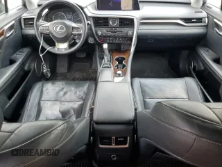 2018 Lexus RX 350 with VIN 2T2BZMCA6JC149235, listed as a Copart auction lot 59939505 with 214,676 mi miles and Salvage title. Bid and sale history available at DreamBid. Image 8.