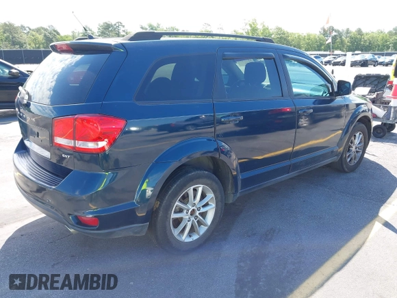 2014 Dodge Journey SXT z VIN 3C4PDDBG8ET193254, wystawiony jako IAAI lot #42146303 z przebiegiem 270 000 mil mil oraz . Historia ofert i sprzedaży dostępna na DreamBid. Obrazek 4.