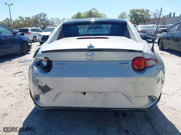 2017 Mazda MX-5 Miata RF Club with VIN JM1NDAL70H0101561, listed as a IAAI auction lot 41773510 with 61,192 mi miles. Bid and sale history available at carsss.com. Image 16.