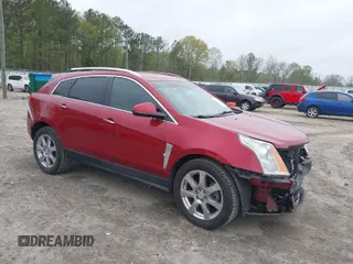 2012 Cadillac SRX Performance Collection with VIN 3GYFNBE36CS527333, listed as a IAAI auction lot 41910224 with 144,446 mi miles. Bid and sale history available at carsss.com. Image 1.