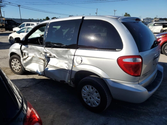 2007 Chrysler Town & Country SWB with VIN 1A4GJ45R67B197033, listed as a Copart auction lot 74243764 with 0 mi miles and Non Repairable. Bid and sale history available at carsss.com. Image 2.