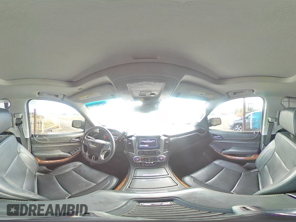 2019 Chevrolet Tahoe Premier with VIN 1GNSKCKJ9KR205249, listed as a Copart auction lot 41647065 with 46,854 mi miles and Salvage title. Bid and sale history available at DreamBid. Image 14.