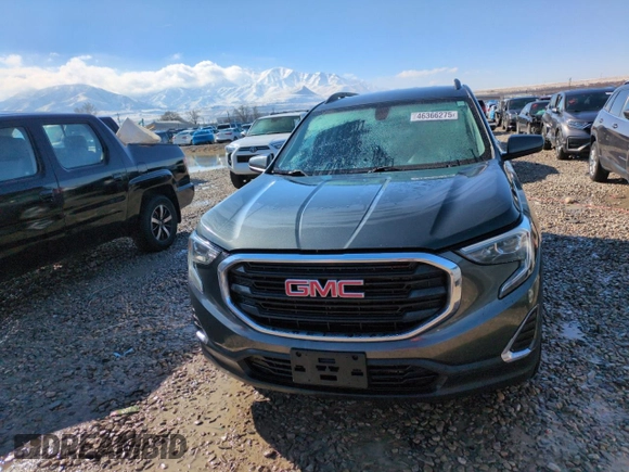 2019 GMC Terrain SLE with VIN 3GKALTEX4KL370851, listed as a Copart auction lot 46366275 with 126,581 mi miles and Salvage Title. Bid and sale history available at carsss.com. Image 5.