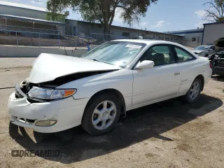 2002 Toyota Solara SE with VIN 2T1CF28P82C601593, listed as a Copart auction lot 60487005 with 137,624 mi miles and Salvage title. Bid and sale history available at DreamBid. Image 1.