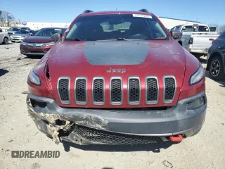 2015 Jeep Cherokee Trailhawk z VIN 1C4PJMBBXFW615145, wystawiony jako Copart lot #47294225 z przebiegiem 99 662 mil mil oraz Szkoda całkowita • Salvage title. Historia ofert i sprzedaży dostępna na DreamBid. Obrazek 5.